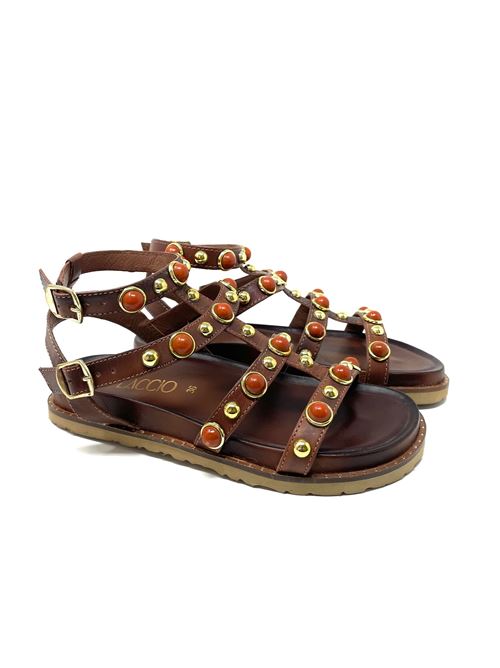 Sandalo listini con perline donna IL LACCIO | F110BRUSHEDBEIGE